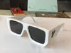 A114 Occhiali da sole w Ion Off Offs Bianco Top Designer di alta qualità per uomo Nuovi occhiali da sole di fama mondiale di vendita Uv400 con scatola Ow40018u s Hite Omen Orld