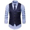 Dress Vests For Men Slim Fits Mens Suit Vest Male Waistcoat Gilet Homme Casual Sleeveless Formal Business chaleco hombre 240228