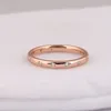 Clusterringen echte 925 sterling zilver roségouden ring CZ compatibel voor vrouwen verlovingscadeau huwelijkscadeau Europa sieraden