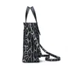 Bolsas de cintura Bolsos de cuero de moda para mujeres Retro Leopard Zebra Animal Print Lady Gran capacidad Tote Hombro Compras