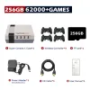 Joueurs Super Console X Cube Console de jeux vidéo 256 go jusqu'à 62000 + jeux pour joueurs de jeux TV rétro PSP/PS1/N64/DC