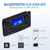 Bluetooth 5,0 MP3-декодер, беспроводной плеер, аудио, FM-радио, модуль с ЖК-дисплеем, запись вызовов, TF USB AUX