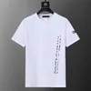 Męska koszulka damska designerska koszulka T-shirt luksusowa koszulka letnia moda T-shirt czysty bawełniany liste