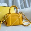 Designer-Kubik-Mini-Handtasche, Luxus-Damen-Einkaufstasche, Damen-Kurier-Umhängetaschen, gelb-schwarze Geldbörsen, geneigte Kreuz-Handtaschen