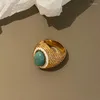 Cluster Ringe 925 Silber Offener Fingerring Blau Grün Golden Weiß Geometrisch Vintage Stapelbar Für Frauen Mädchen Schmuck Geschenk Dropship Großhandel