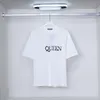 Saint Queen T Shirts Men's T-shirts Mens Designer T Shirts Black White Cool T-shirt Men Summer Italian Fashion Casual Street T-shirt Topps Tees Plus Size 98156