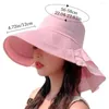 Cappelli larghi brim -protezione UV Secchio di moda Fashi