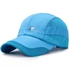 Ball Caps 2024 Fast Dry Summer Mesh Sports Baseball Hats Cappello Uomo Casquettes Homme Men Women Snapback For 56-60cm