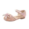 Sandales Filles Sandales Nouvelle Mode D'été Perle D'eau Diamant Bébé Chaussures Enfants Princesse Fête De Mariage Chaussures H950 J240228