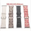 Designer G Designer Watchbands Watch Strap Band 42mm 38mm 40mm 44mm Iwatch 1 2 3 4 Bands Leather Bracelet Stripes Drop Designermwrmmw