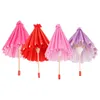 Parapluies 4 pcs mini parapluie décorations de cocktails pour boissons ornements suspendus colorés miniatures