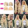 Lace Wigs Glueless Preplucked Human S Ready To Go 40 Inch Honey 613 Blonde Frontal Hd 13X4 Body Wave 13X6 Front For Women 230629 Drop Dhf3B