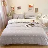 Queen Size Bed Sheets Set Double Duvet Cover 2 People Euro Linen Bedclothes Bedding Sheet Comforter Sets 240226