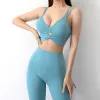 Tenues Femmes Sexy Sports Bra Crop Top Thin Strap Strap Gym Running Jogger Yoga Sportswear