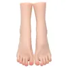 Feminino modelo de pé de silicone líquido adulto sexy adereços de tiro pé fetiche simulação pés artificiais brinquedo fetiche zishine zh3723