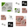 Charms 200Pcs/Lot Zinc Alloy Tree Antique Sier Plated Round Charms Pendants For Diy Fashion Jewelry Making 15X18Mm Drop Delivery Jewel Dhwjt