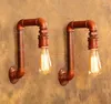 Wall Lamp American Village Loft Industrial Edison Style Vintage Light Retro Water Pipe Sconce