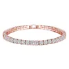 One Row Three Rows Full Of Diamond Zircon Bracelets Crystal From Swarovskis Fashion Ladies Bracelet Gifts Christmas Bangle307F