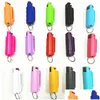 Festa Favor 15 Cores Ao Ar Livre Ferramenta de Autodefesa Chaveiro MTI-Color Keyring Acessórios para Mulheres e Menina Drop Delivery Home Garden Fe Dhdaf