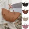 Numero Dix Nine Neufa Sac Half Moon Bag Camel Tote Designer Torby