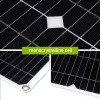 Solar 50W 100W Solar Energy System Power Generation Solar Panel PV Cells 5V USB 18V DC Output Portable Charging Photovoltaic Plate Kit