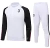 Juventus Tracksuit 2023 2024 Soccer Jerseys Pogba Di Maria Vlahovic Chiesa 23 24 Juventus Training Suit Men Kit Football Kit Uniform Sportwear AA AA