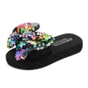 Slipper Meisjes Glijbaan Zomer Kinderschoenen Strand Mode Strik Platte Flip Glijbaan Moeders Dochter Ouders Kinder Glijbaan Vakantie Maat 24-42 J240228