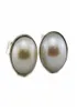 Neue authentische 925 Sterling Silber elegante Schönheit Ohrstecker Süßwasser Perle Brincos Earing für Frauen Geburtstag Hochzeit Mode 3393265