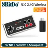 Contrôleurs de jeu 8BitDo N30 2.4G Wireless Gamepad pour Classic NES