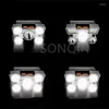 Fari Lampada frontale XML 5 LED Lampada frontale super luminosa impermeabile Lampada frontale ricaricabile Utilizza batteria 18650