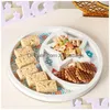 Other Event Party Supplies Eid Mubarak Decor Wooden Tray Ramadan Ation For Home Islamic Muslim Kareem Gift Al Adha 230512 Drop Del Dhksx