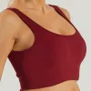 Tenue de soutien-gorge sans couture femme Fiess Yoga Running Vest Push Up Crop Top Sous-vêtements Terbarbillards à choc amortisseur