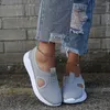 피트니스 신발 2024 여름 여성 캐주얼 스니커 통기성 메쉬 플랫폼 vulcanize blwbyl chaussure femme