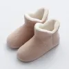 scarpe Memory Foam Pantofole invernali da donna Pantofole alte in pelliccia per la casa Scarpe da casa calde Scarpe da casa in cotone da donna per interni ed esterni Ragazze Ragazzi