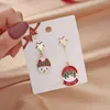 Dangle Earrings European And American Christmas Fashion Elk Hair Ball Year Gift Jewelry For Girl