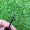 Şişeler 5mlportable Boş Çift Kafa Siyah Silikon Maskara Maskara Ambalaj Konteyneri DIY Eyeliner Büyüme Sıvı Boş Tüp Özelleştirilmiş Logo