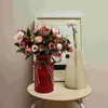 Vases Flowerpot Arrangeur séché Retro Style Kettle Delate Fer Fon Backet Vase Adorment Wurght Large Affichage