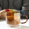 Verres à vin 250ml Double paroi verre isolé café tasse à thé tasses à expresso transparentes tasses de haute qualité Drinkware