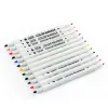 Markery STA24/36/48/80 Kolor Artysta Marker Pen PIN -DUBOHEHED Comic Hook Line Pen Art Paint Paint Soft Brush Art Arteryry