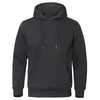 Solid Color Mens Hoodie Wool Isolation Mens Sportswear Fashionable Street Clothing Casual Mens Loose and Breattable Zipper Brand Hoodie 240228