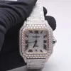 Wristwatch Watch Carters Diamonds 2024new Arrival Brand Iced Out High Quality Luxury Gold Sier Original Customized Hip Hop Men Diam Ond Wrist