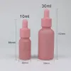 Bottle 10ml 30ml 24pcs Empty Pink Essential Oil Glass Dropper Perfume Display Dropper Vial ,serum Display Glass Container 1oz