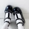 Schoenen 2022 Merk Meisjes Platform Wiggen Angel Bat Marry Janes Pompen Vrouwen Pompen Nieuwe Ins Cosplay Lolita Japanse Schoenen vrouw