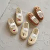 スニーカーTaozibaby Children's Embroidered Vintage Girls 'School Shoes Canvas Shoes Bady Girl Shoes