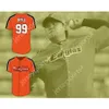 Hyun-Jin Ryu Hanwha Eagles 99 야구 저지 스티치