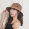 Stingy Brim Hats Summer Bucket Lady Panama Sunsn Fisherman Cap Outdoor Beach Sun Hat For Drop 220927 Drop Delivery Dh5Ya