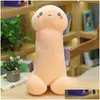 Stuffed & Plush Animals 30Cm Simation Y Funny P Toy Stuffed Soft Dick Doll Real Pillow Cute Fun Gift Ups Or Drop Delivery Toys Gifts S Dh1Jr
