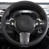 Interior Accessories Front Steering Wheel Cover Trim Fit For BMW F22 F23 F30 F31 F34 F32 F33 F10 F15 X5 F16 X6 2024-2024 ABS Carbon Fiber