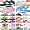 Herren Laufschuhe Lows Panda Grey Fog Triple Pink Schwarz Weiß StrangeLove Unc Sneakers Dust Rose Whisper Laser Orange Syracuse Valentine Pure Platinum