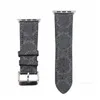 Designer G Designer Watchbands Watch Strap Band 42mm 38mm 40mm 44mm Iwatch 1 2 3 4 Bands Leather Bracelet Stripes Drop Designermwrmmw